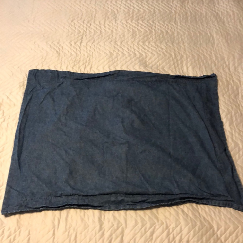 Denim shams
